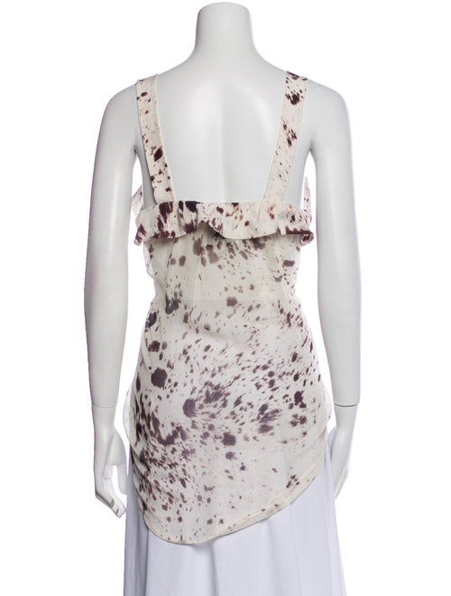 3.1 Phillip Lim Silk Floral Print Top
