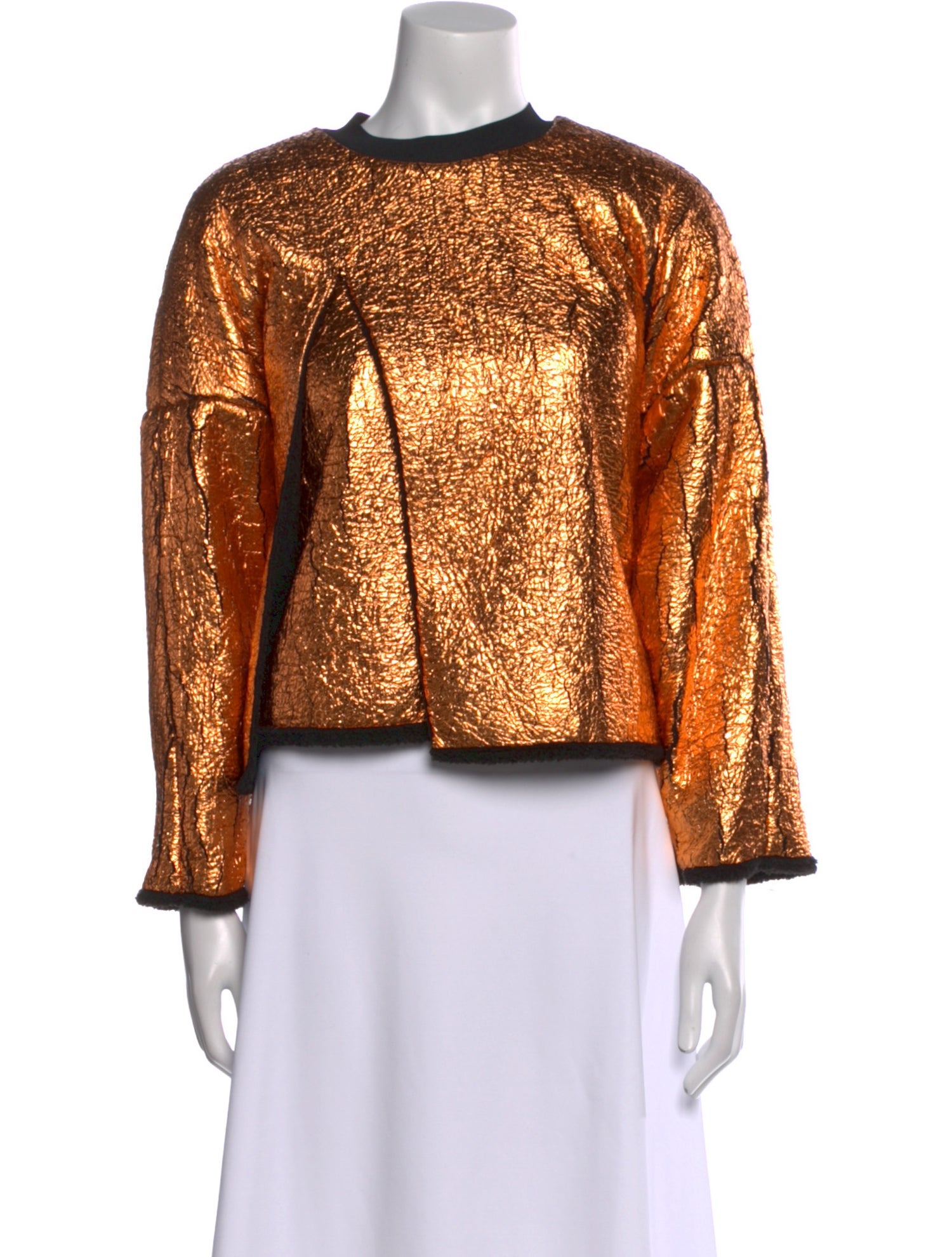 3.1 Phillip Lim Printed Crew Neck Crop Top w/ Tags