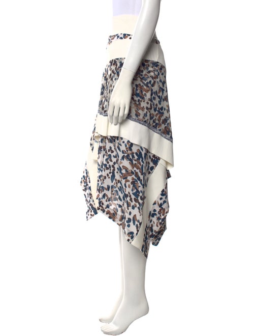 3.1 Phillip Lim Silk Midi Length Skirt