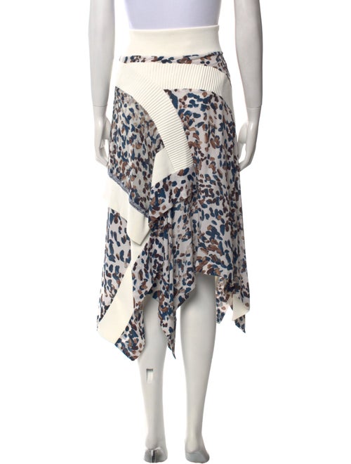 3.1 Phillip Lim Silk Midi Length Skirt