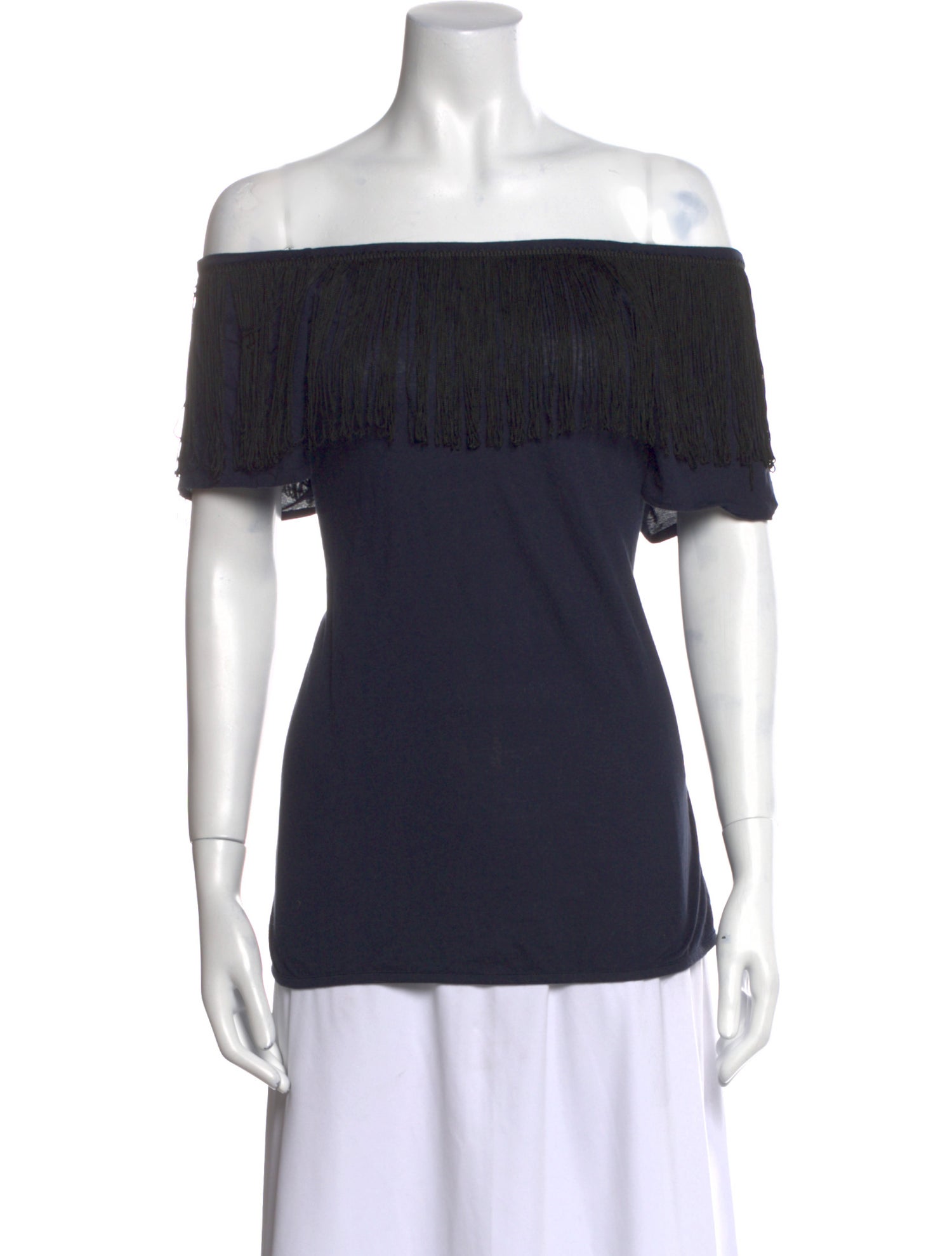 3.1 Phillip Lim Off-The-Shoulder Short Sleeve Top