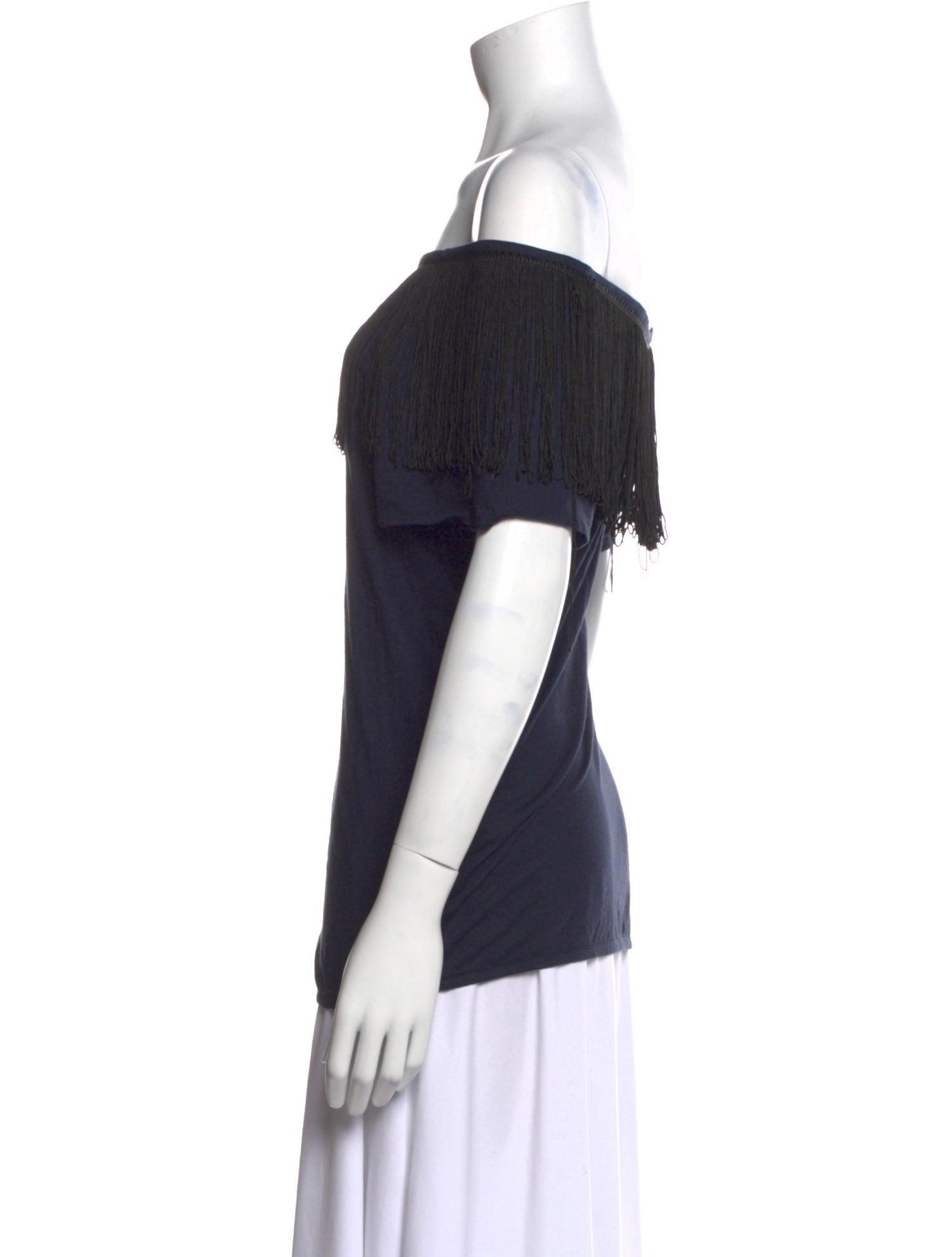 3.1 Phillip Lim Off-The-Shoulder Short Sleeve Top