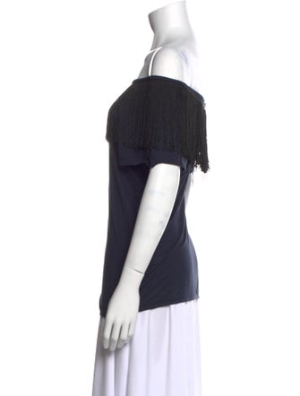 3.1 Phillip Lim Off-The-Shoulder Short Sleeve Top