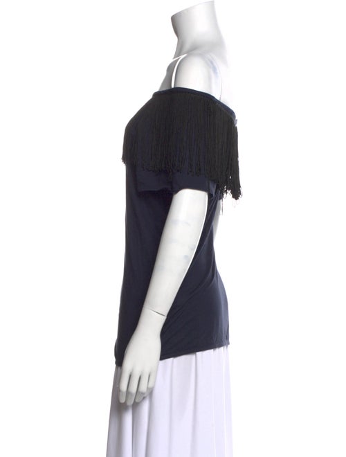 3.1 Phillip Lim Off-The-Shoulder Short Sleeve Top