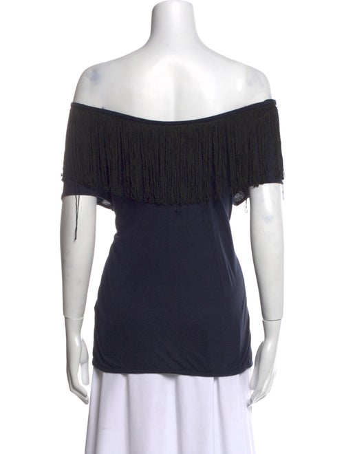 3.1 Phillip Lim Off-The-Shoulder Short Sleeve Top