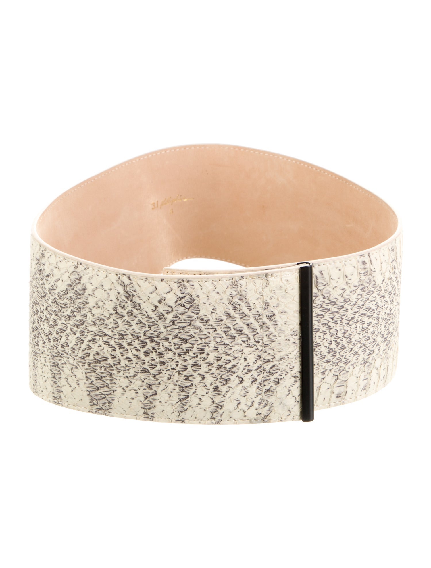 3.1 Phillip Lim Wide Leather Waist Belt