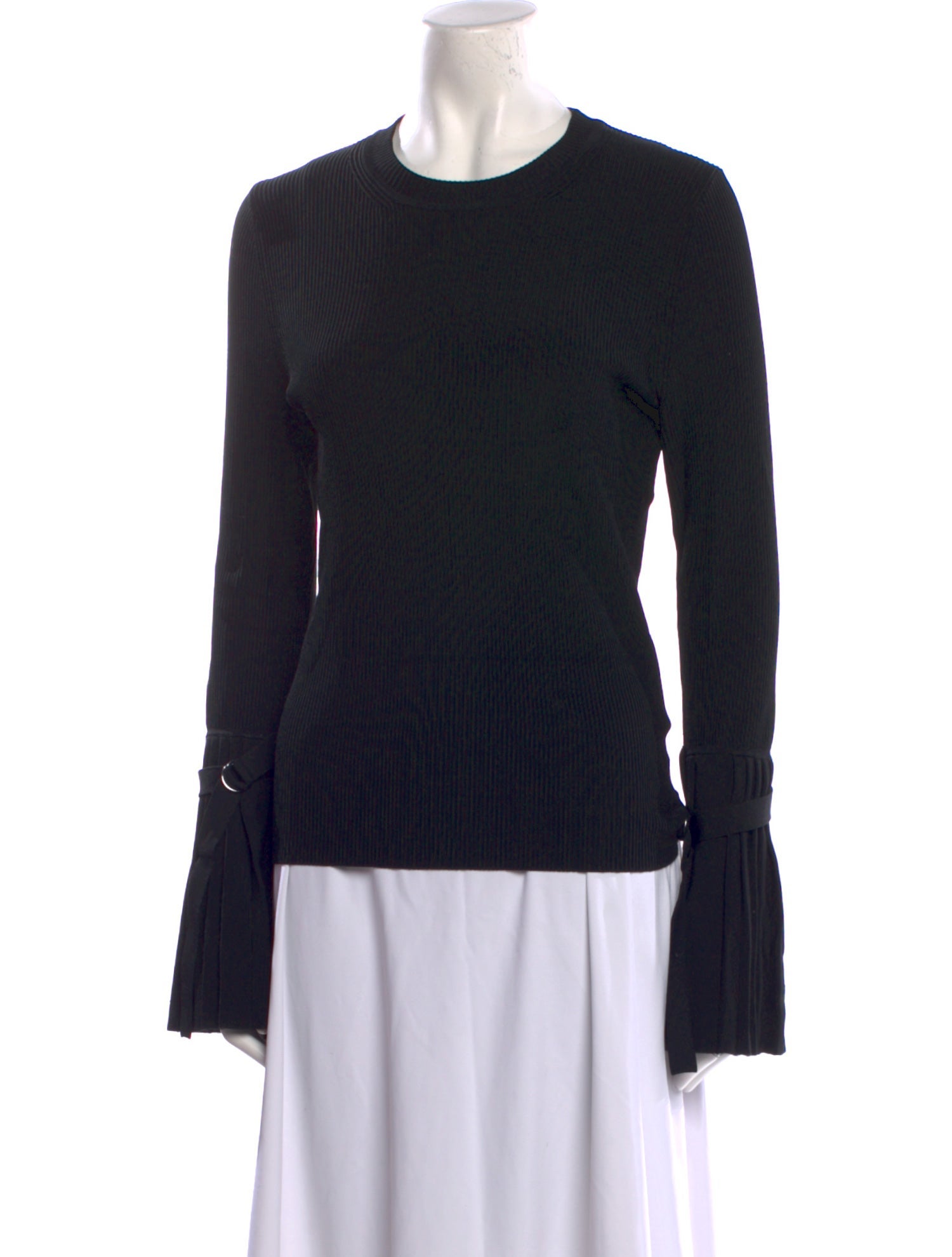 3.1 Phillip Lim Crew Neck Long Sleeve Top