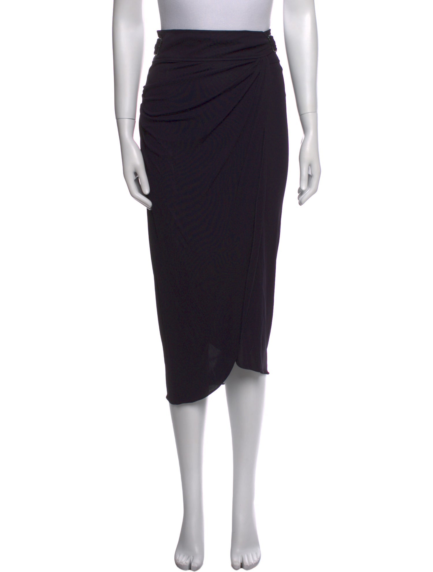 3.1 Phillip Lim Pleated Accents Midi Length Skirt