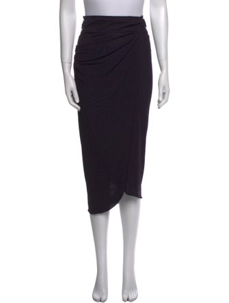 3.1 Phillip Lim Pleated Accents Midi Length Skirt