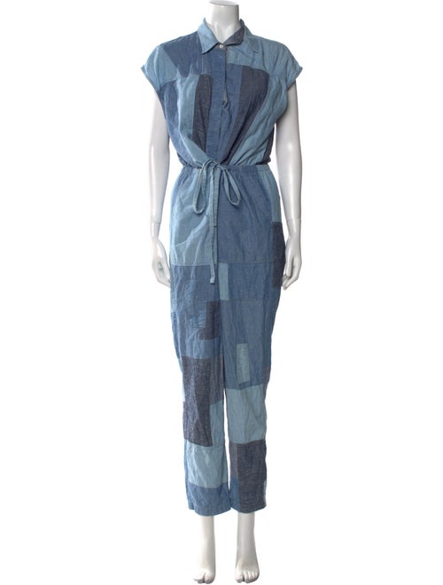 3.1 Phillip Lim Colorblock Pattern Jumpsuit