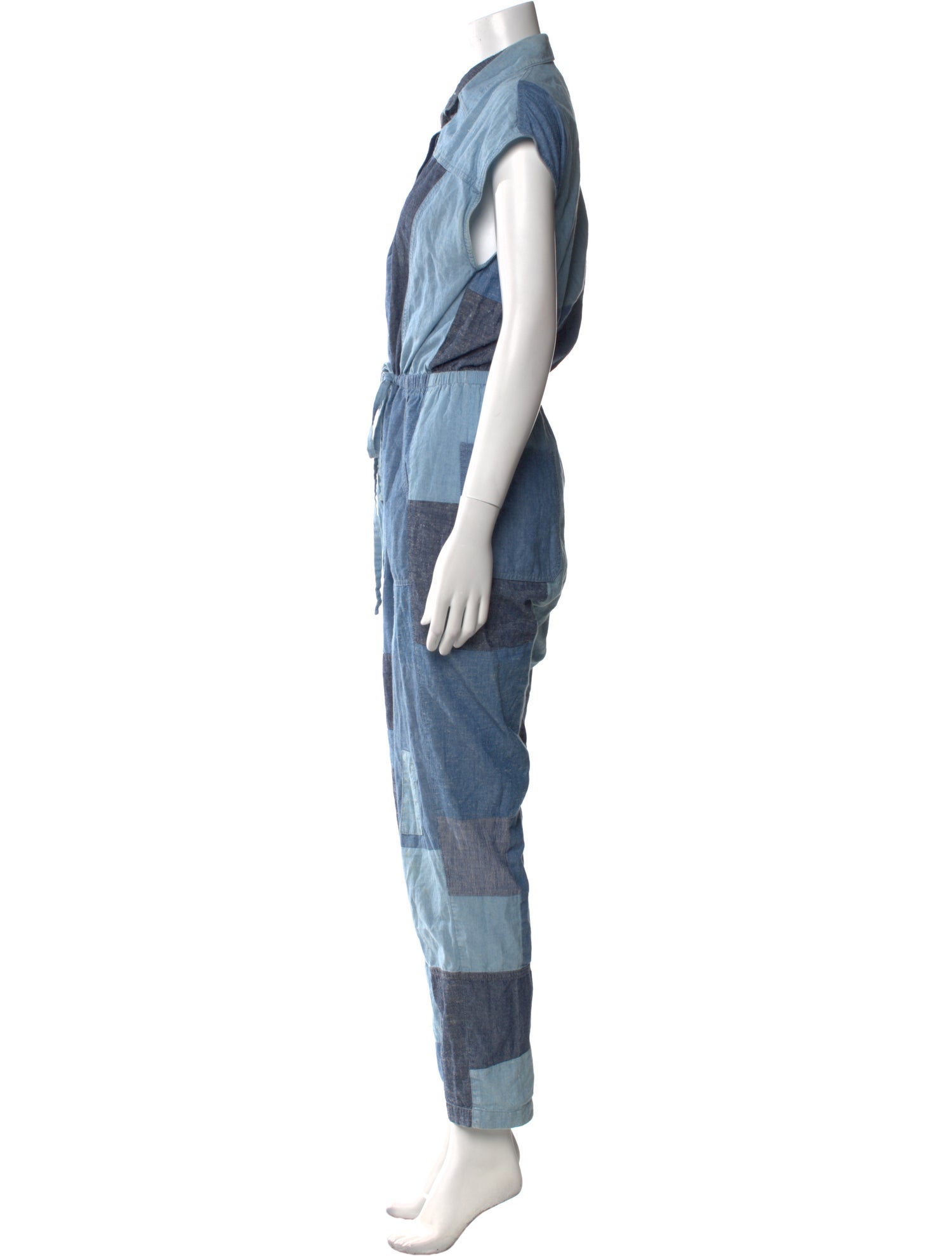 3.1 Phillip Lim Colorblock Pattern Jumpsuit