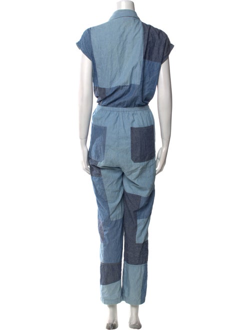3.1 Phillip Lim Colorblock Pattern Jumpsuit
