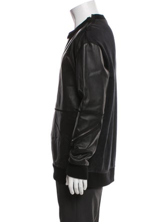 3.1 Phillip Lim Lamb Leather Puffer Coat