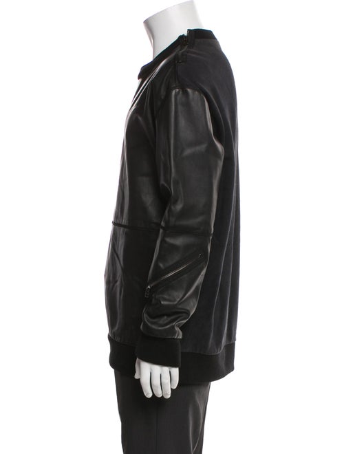 3.1 Phillip Lim Lamb Leather Puffer Coat