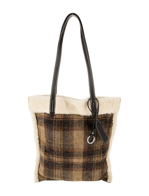 3.1 Phillip Lim Tweed Bucket Bag