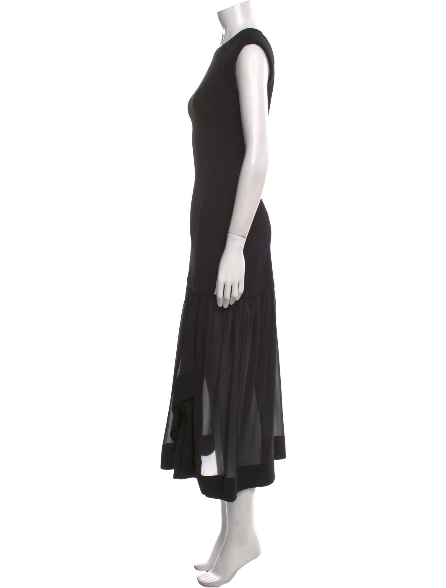 3.1 Phillip Lim Crew Neck Long Dress