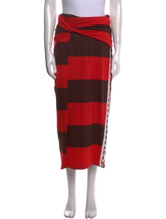 3.1 Phillip Lim Cable Knit Midi Length Skirt