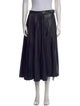 3.1 Phillip Lim Pleated Accents Midi Length Skirt