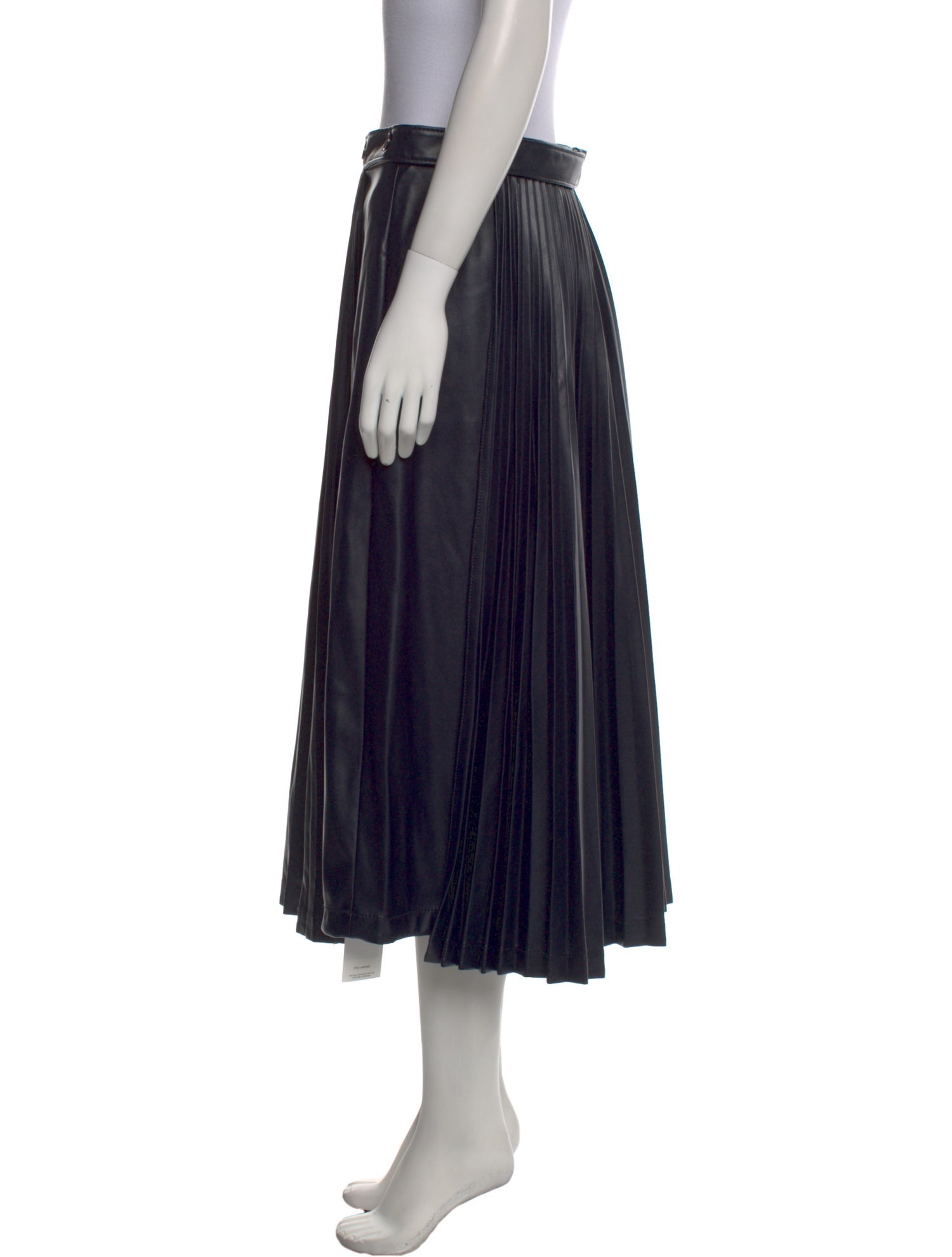 3.1 Phillip Lim Pleated Accents Midi Length Skirt