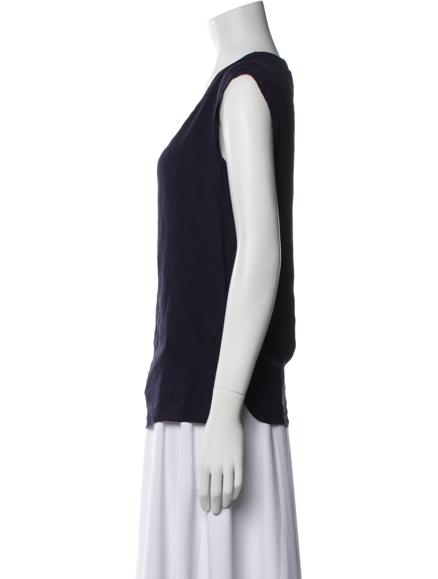 3.1 Phillip Lim Silk Scoop Neck Top