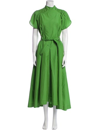 3.1 Phillip Lim Mock Neck Long Dress