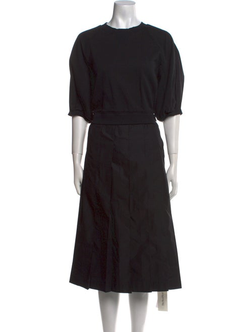 3.1 Phillip Lim Crew Neck Midi Length Dress
