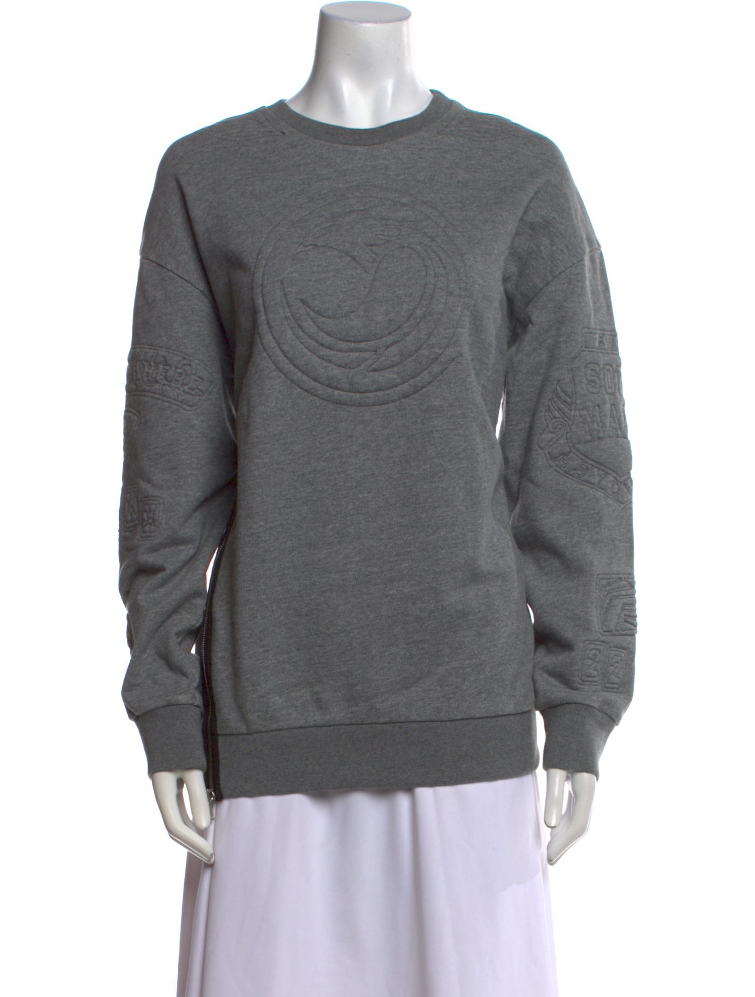 3.1 Phillip Lim Crew Neck Long Sleeve Sweatshirt