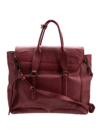3.1 Phillip Lim Leather Top Handle Bag