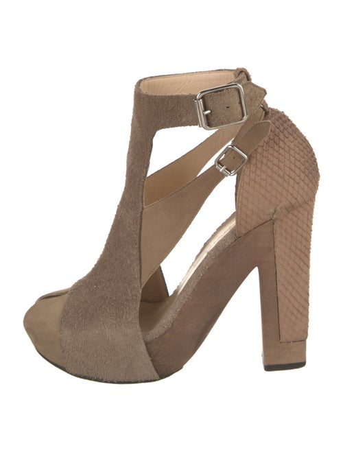 3.1 Phillip Lim Suede T-Strap Pumps