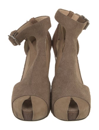 3.1 Phillip Lim Suede T-Strap Pumps