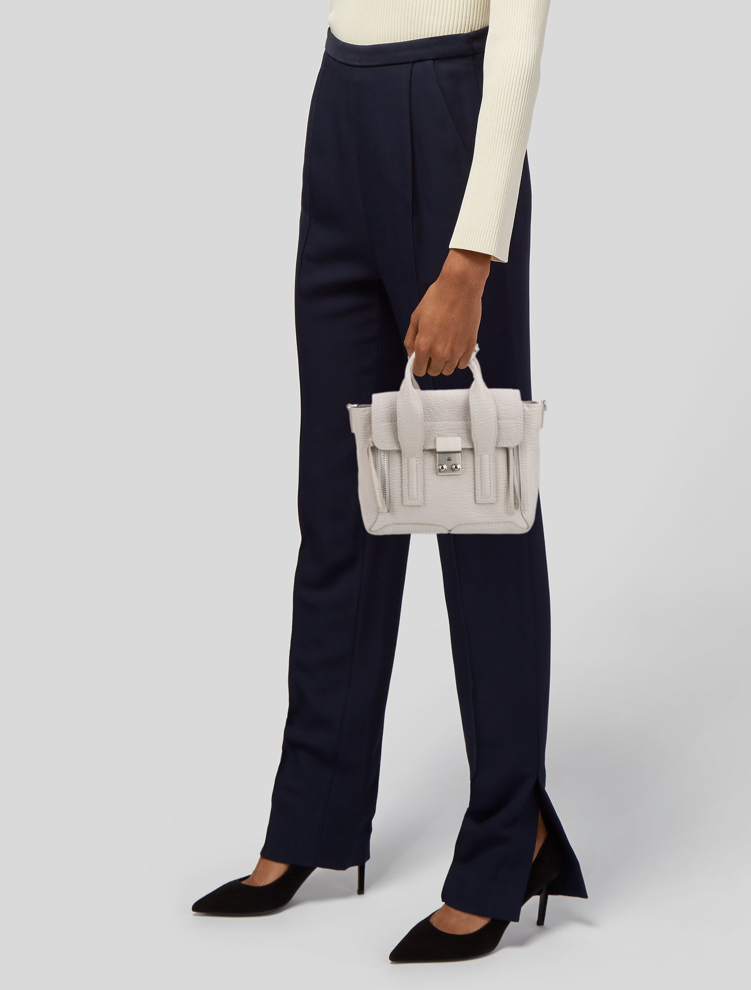 3.1 Phillip Lim Leather Top Handle Bag