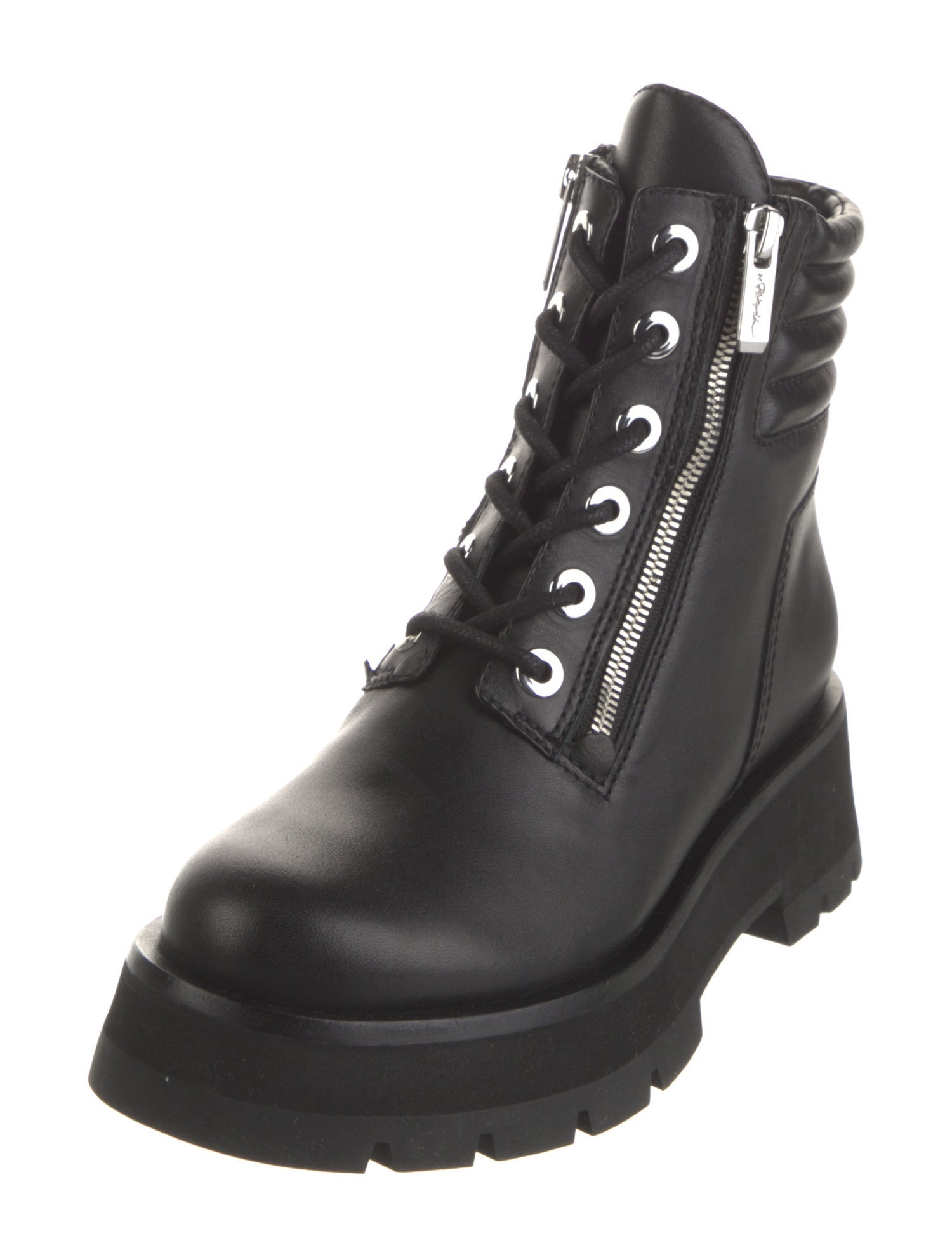 3.1 Phillip Lim Leather Combat Boots