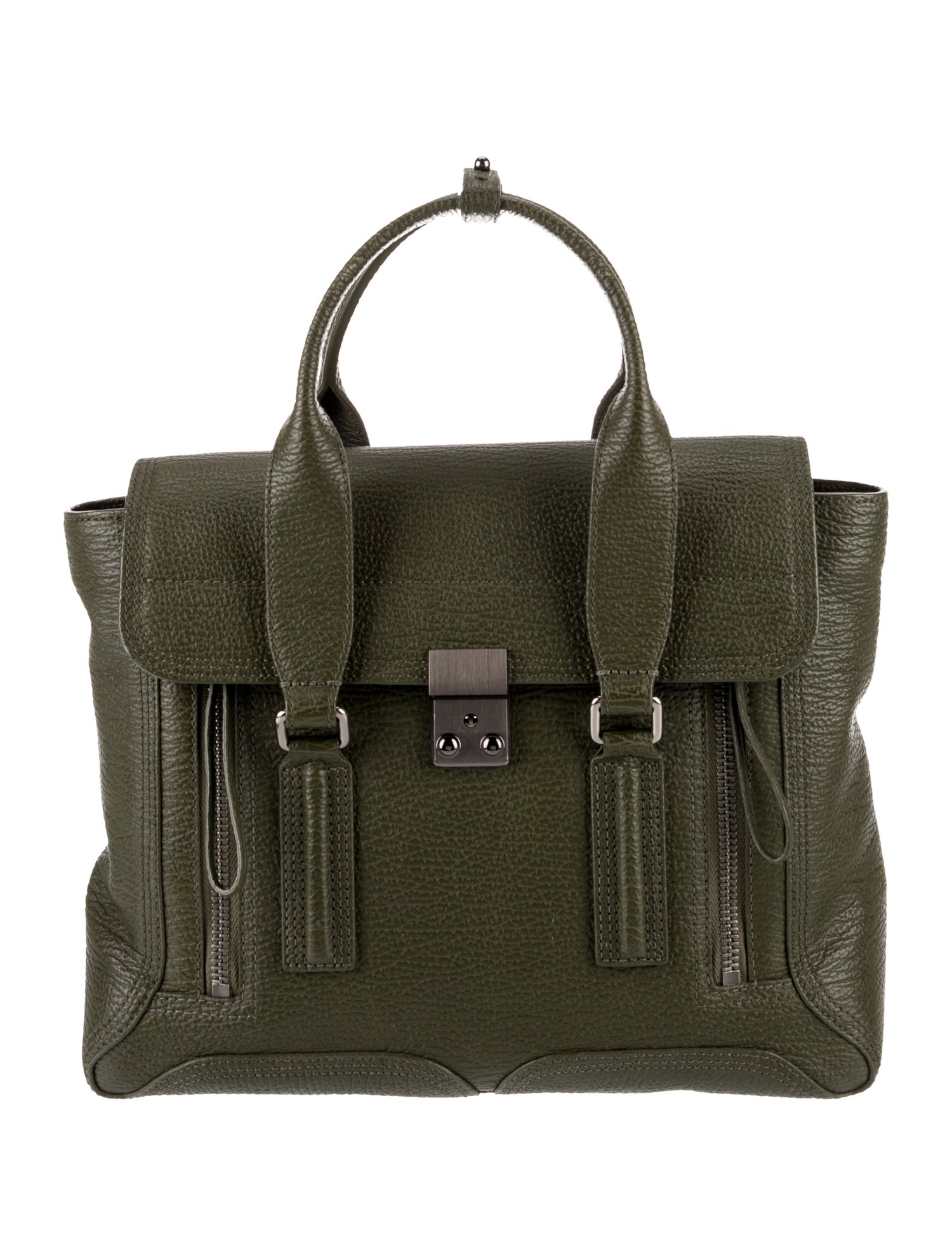 3.1 Phillip Lim Leather Top Handle Bag