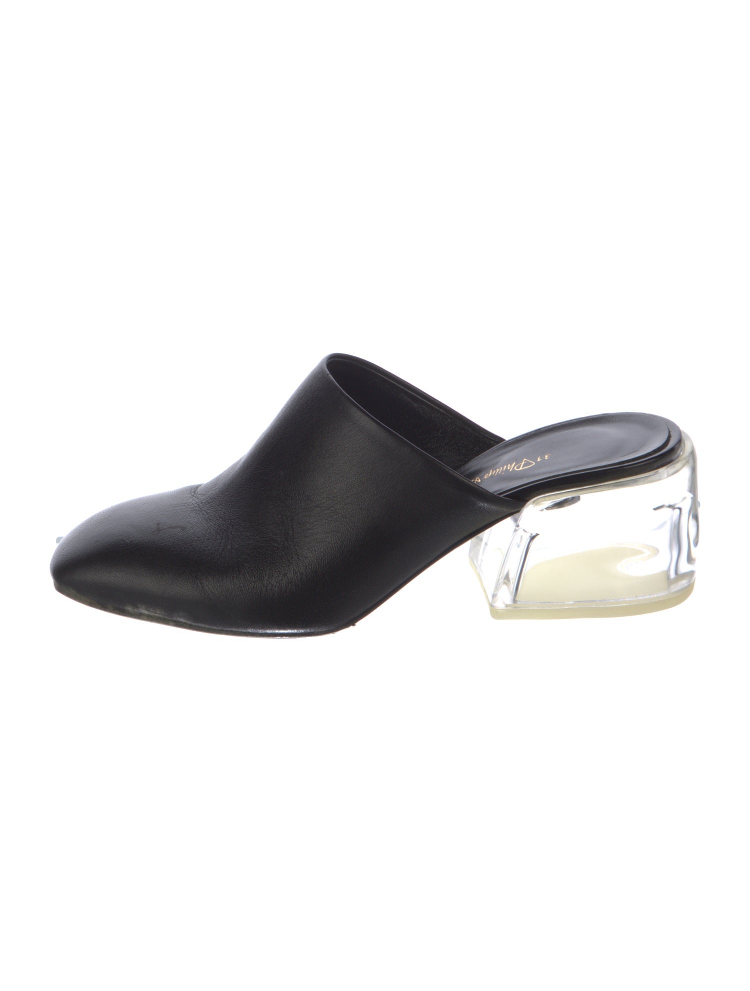 3.1 Phillip Lim Leather Mesh Accents Mules