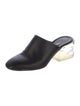 3.1 Phillip Lim Leather Mesh Accents Mules