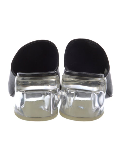 3.1 Phillip Lim Leather Mesh Accents Mules