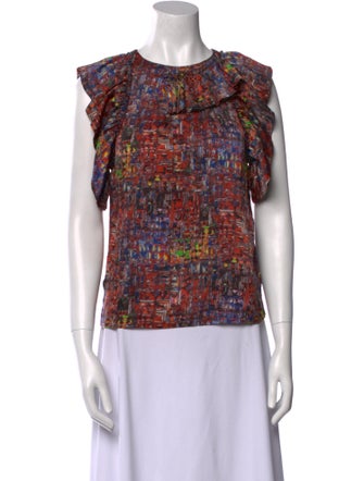 3.1 Phillip Lim Silk Printed Top