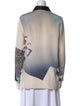 3.1 Phillip Lim Silk Printed Button-Up Top