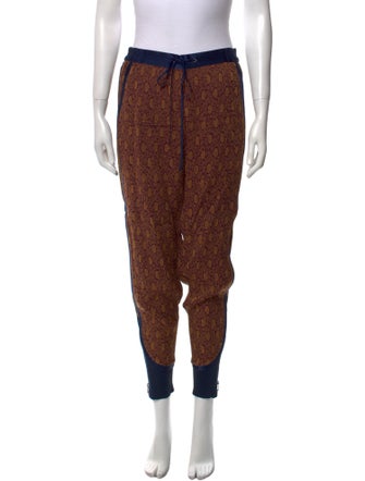 3.1 Phillip Lim Floral Print Skinny Leg Pants