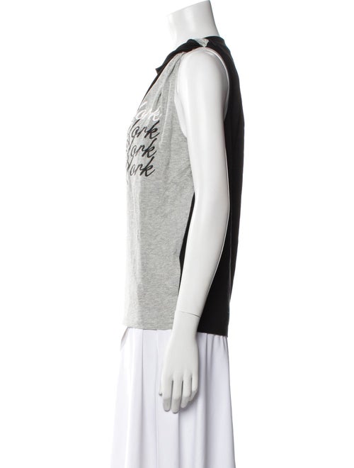 3.1 Phillip Lim Graphic Print Crew Neck T-Shirt