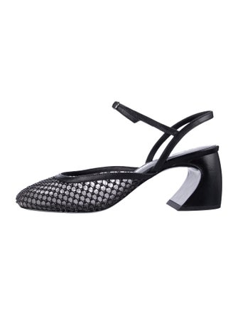 3.1 Phillip Lim Leather Slingback Pumps