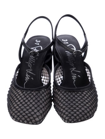 3.1 Phillip Lim Leather Slingback Pumps