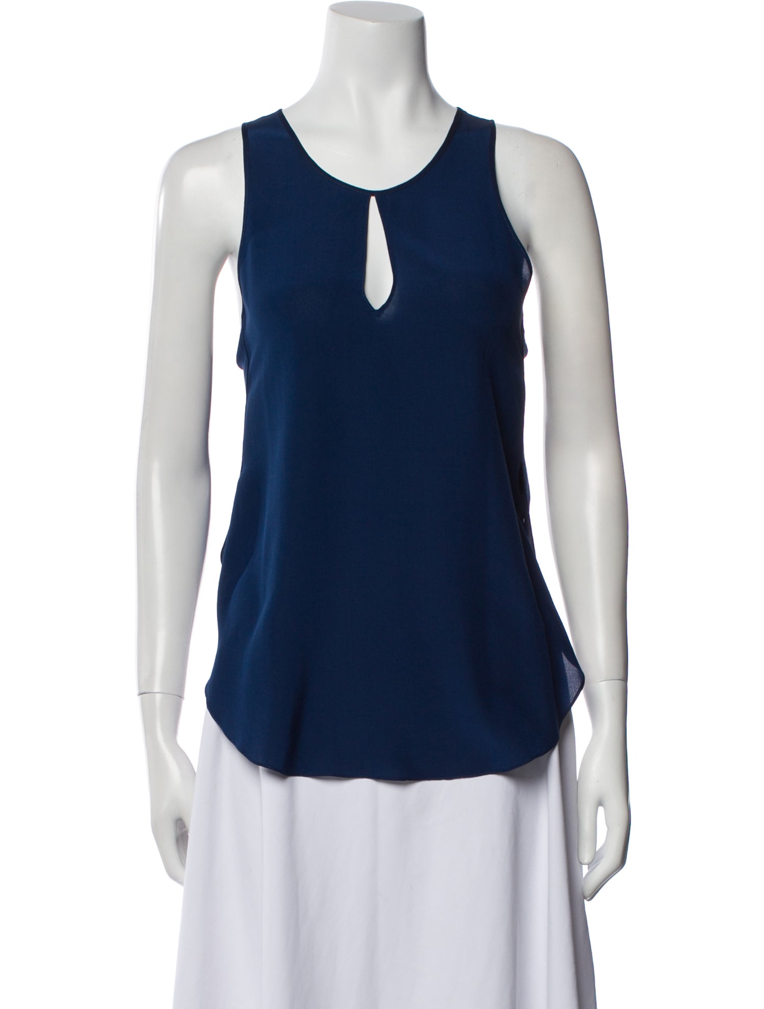 3.1 Phillip Lim Silk Scoop Neck Top