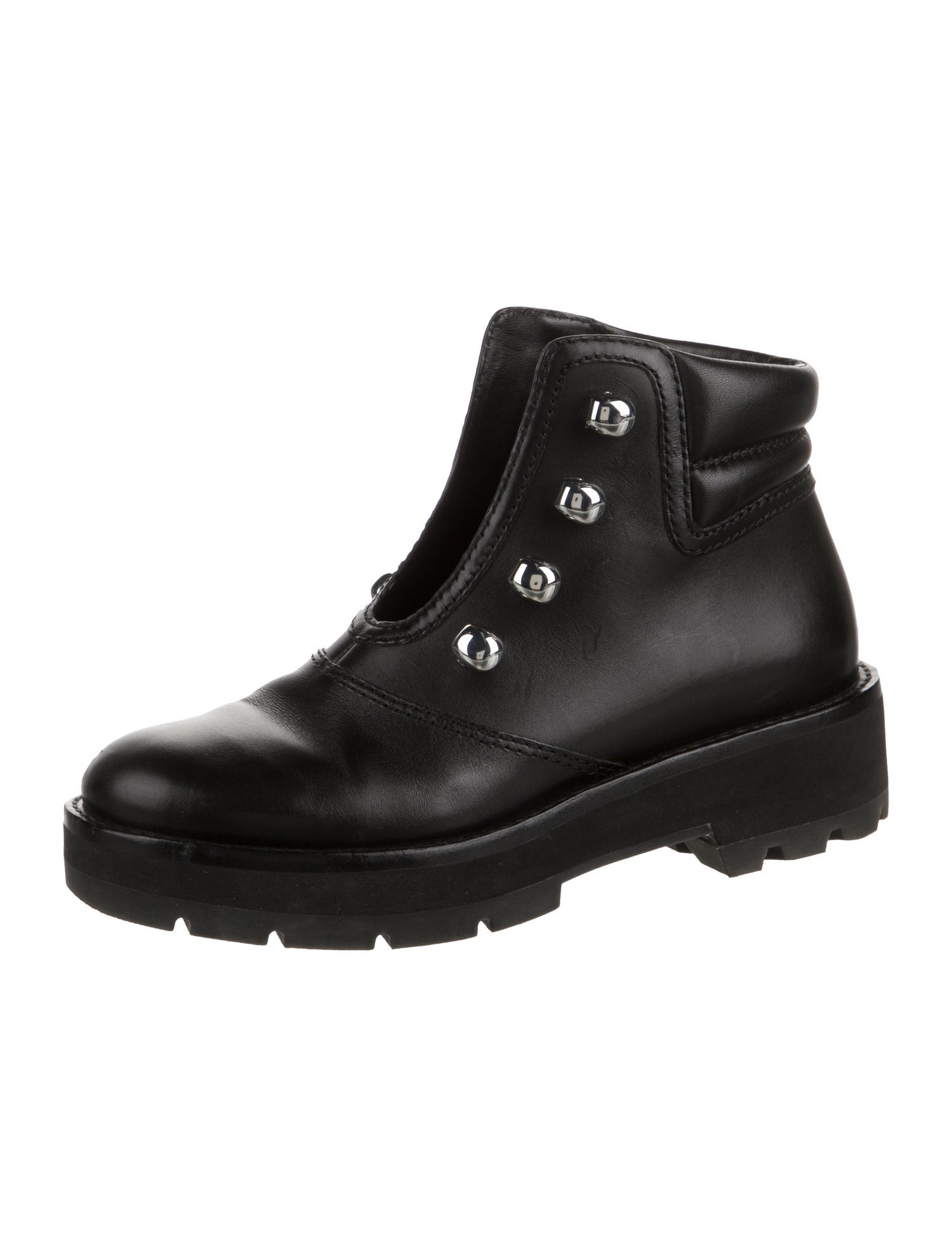 3.1 Phillip Lim Leather Combat Boots