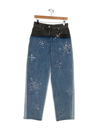 3.1 Phillip Lim High-Rise Straight Leg Jeans