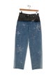 3.1 Phillip Lim High-Rise Straight Leg Jeans