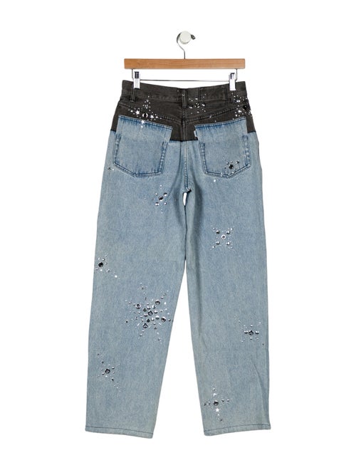 3.1 Phillip Lim High-Rise Straight Leg Jeans