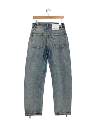 3.1 Phillip Lim High-Rise Straight Leg Jeans