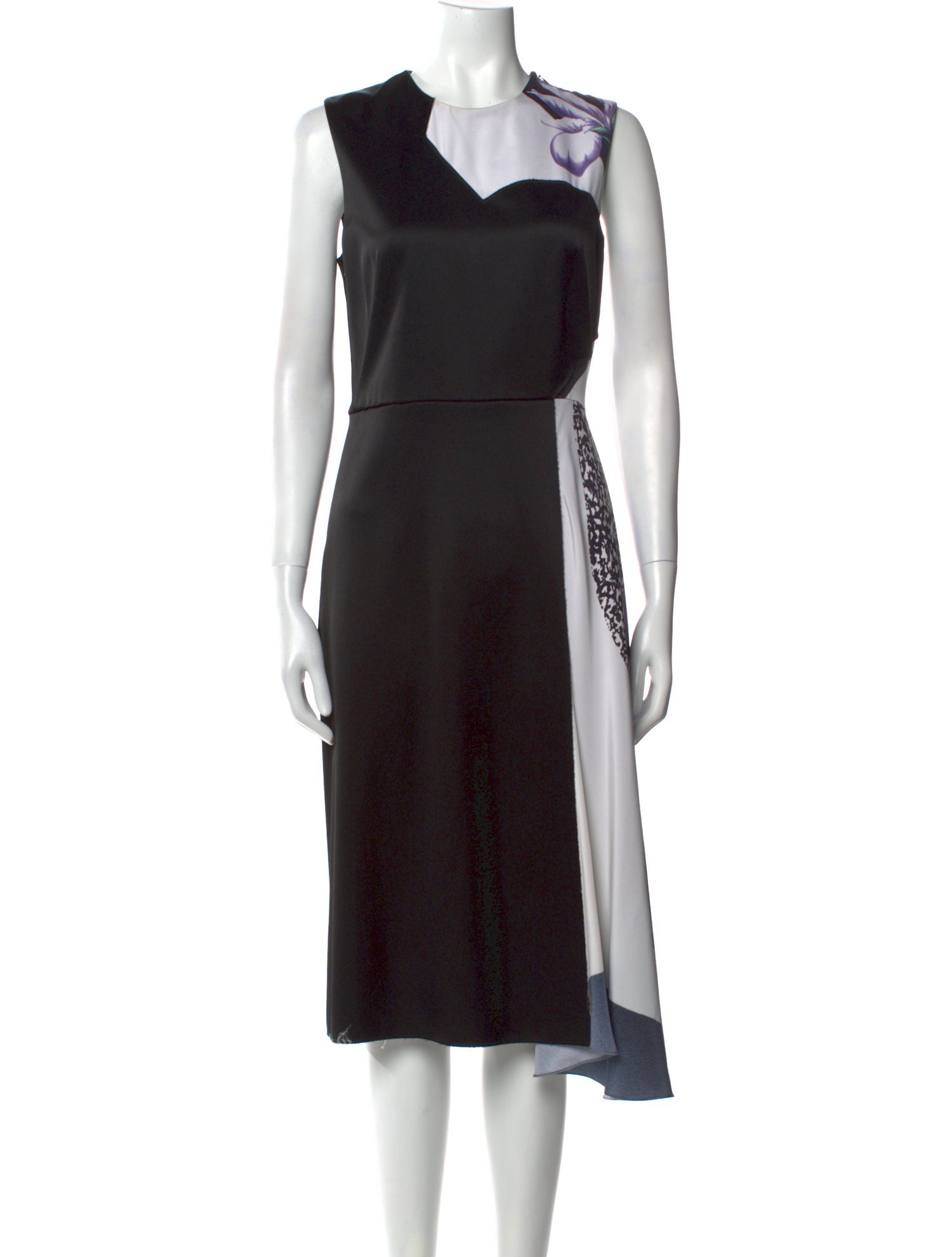 3.1 Phillip Lim Crew Neck Midi Length Dress
