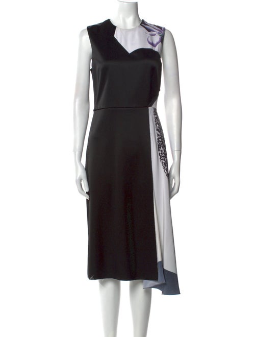 3.1 Phillip Lim Crew Neck Midi Length Dress